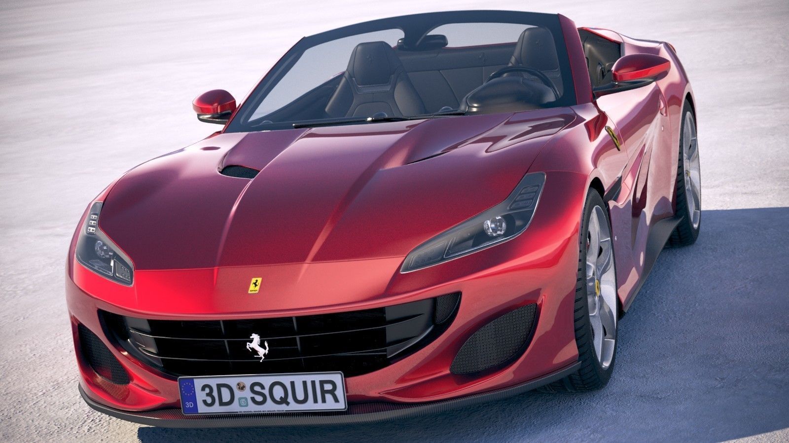 Ferrari Portofino 2018 3D model_1
