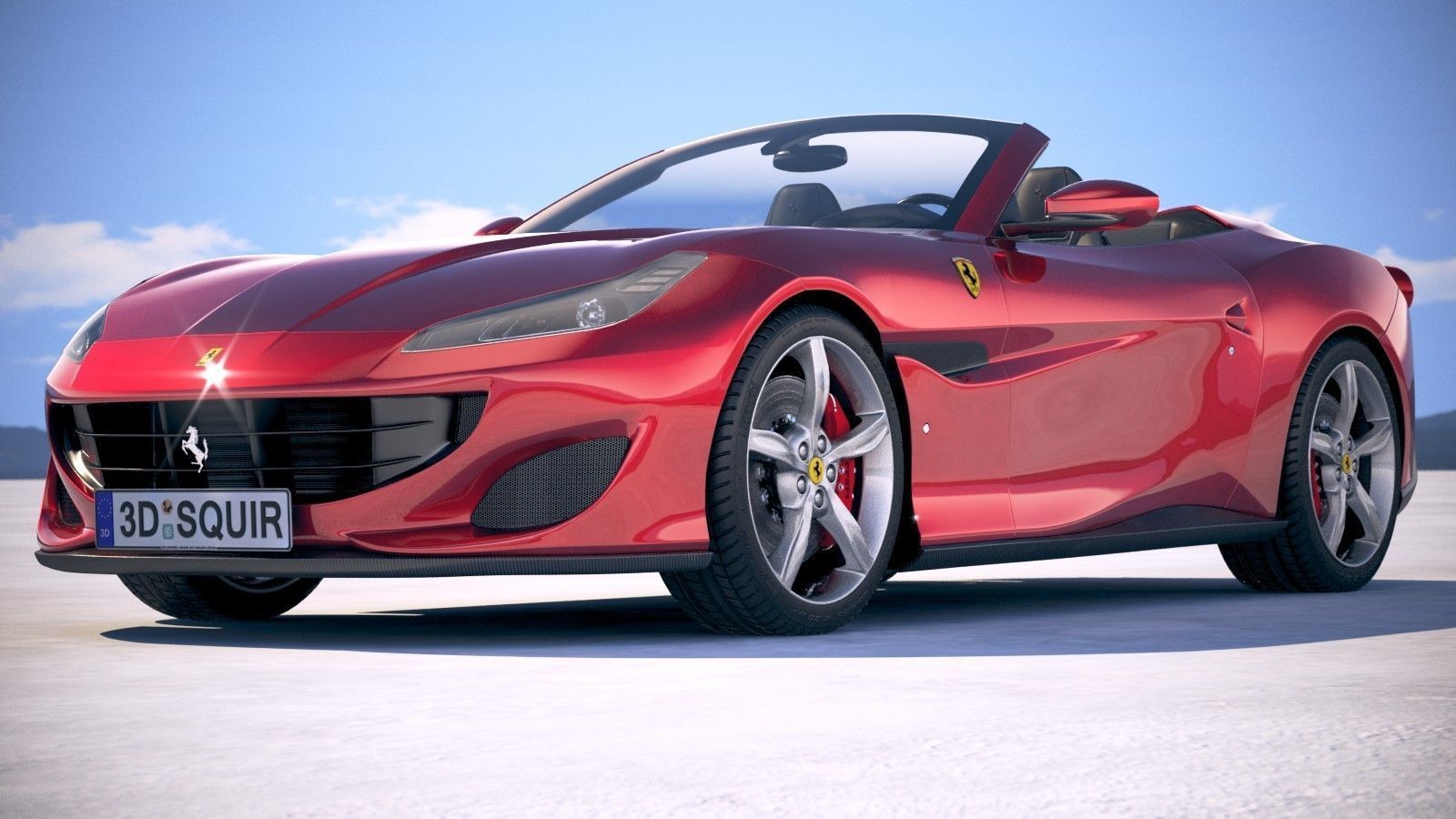 Ferrari Portofino 2018 3D model_12
