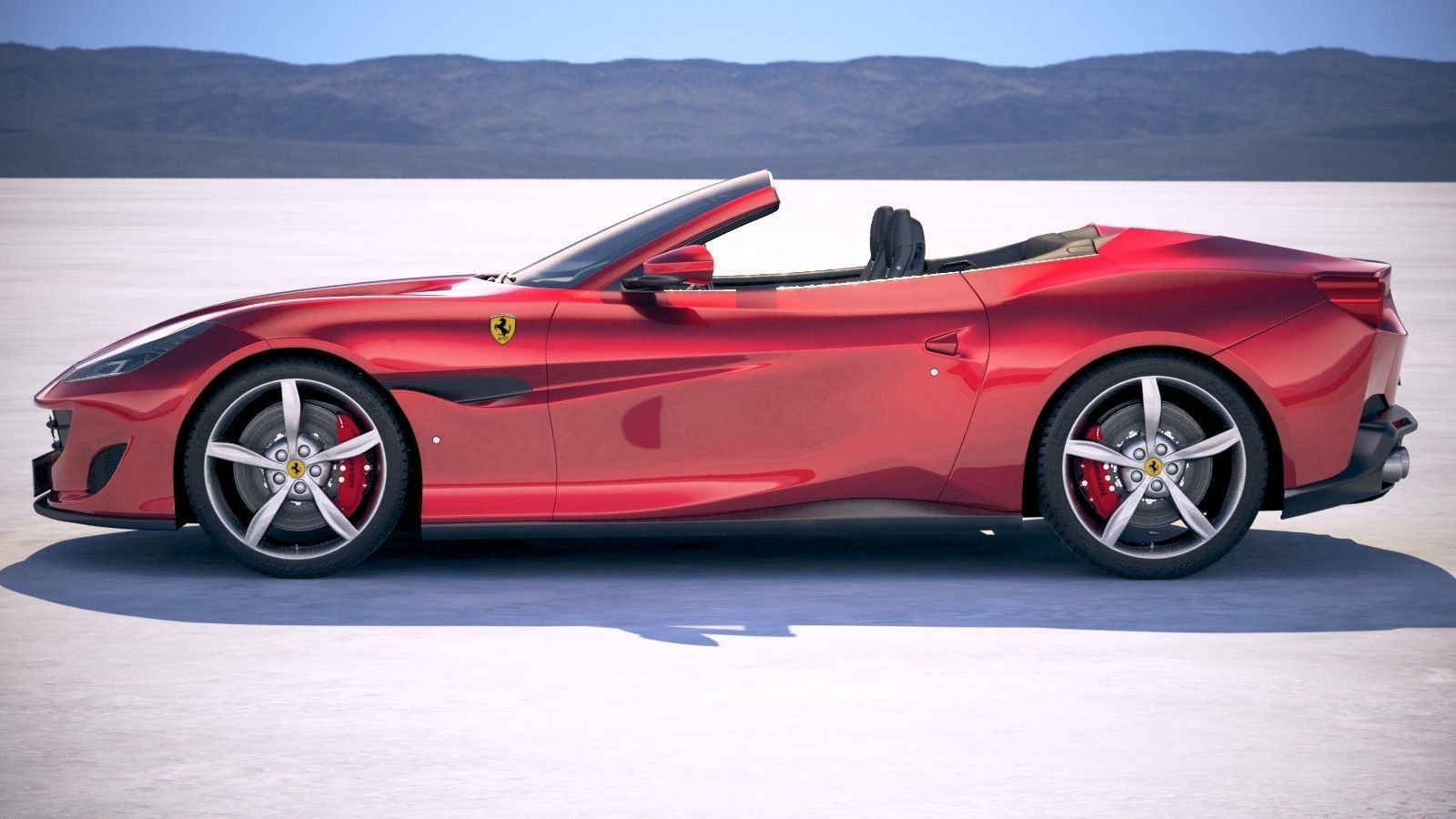 Ferrari Portofino 2018 3D model_6