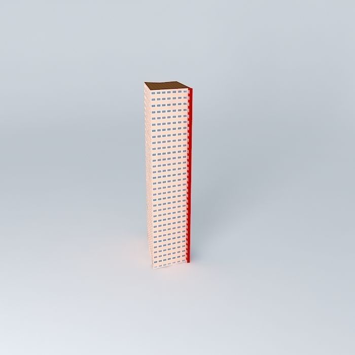 The Banbooda paper tower Free 3D model_2