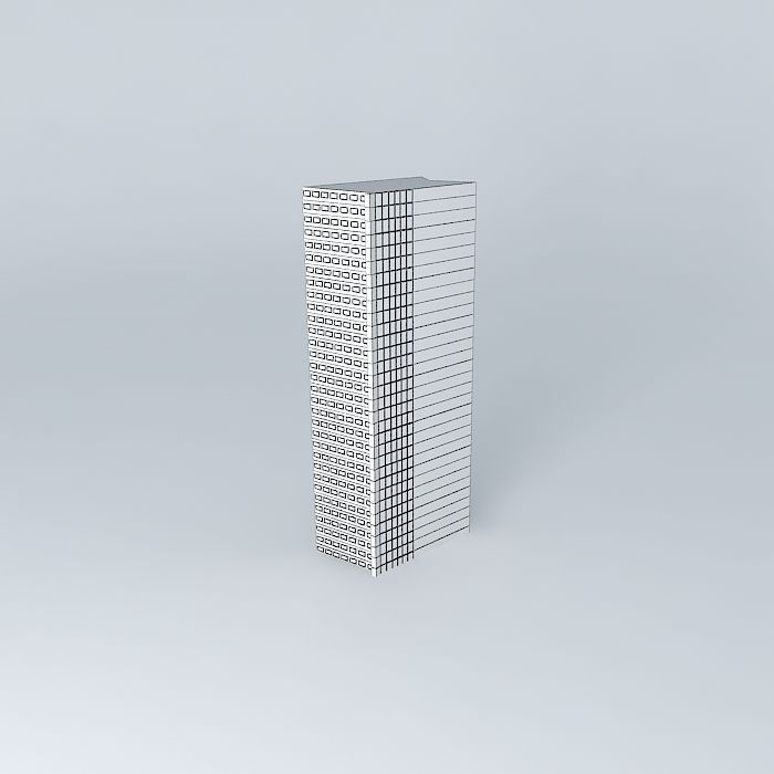 The Banbooda paper tower Free 3D model_4