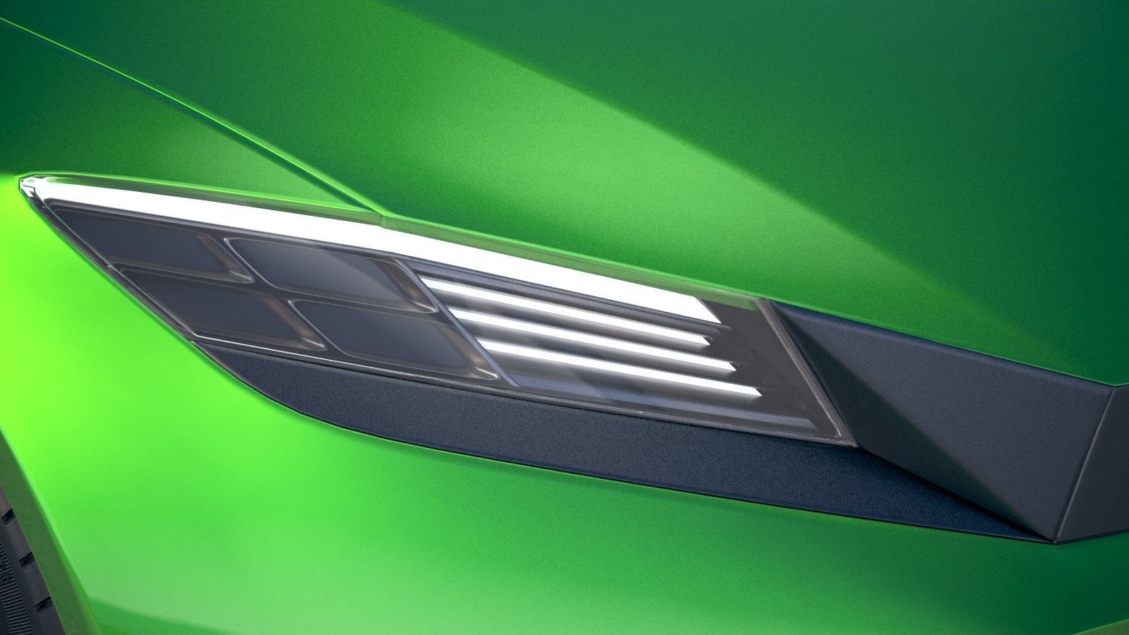 Generic Electric Sedan 2 2017 3D model_15