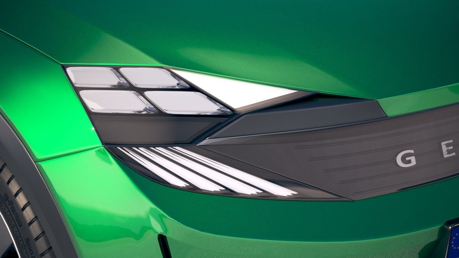 Generic Electric SUV Crossover 2018 3D model_15