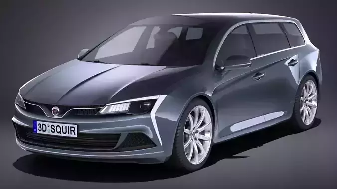 Generic estate wagon v2 2017