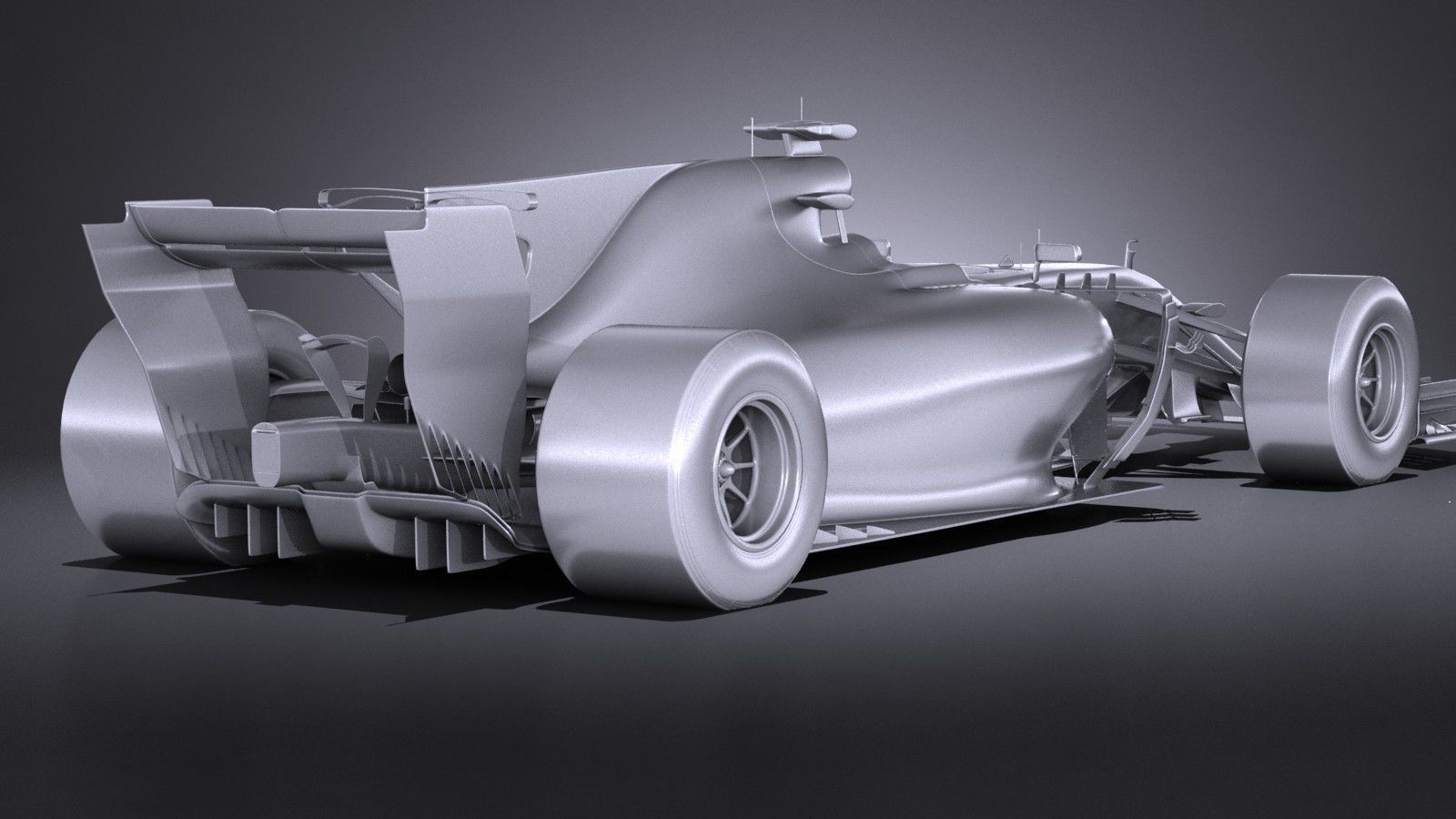 Generic F1 2017 3D model_14