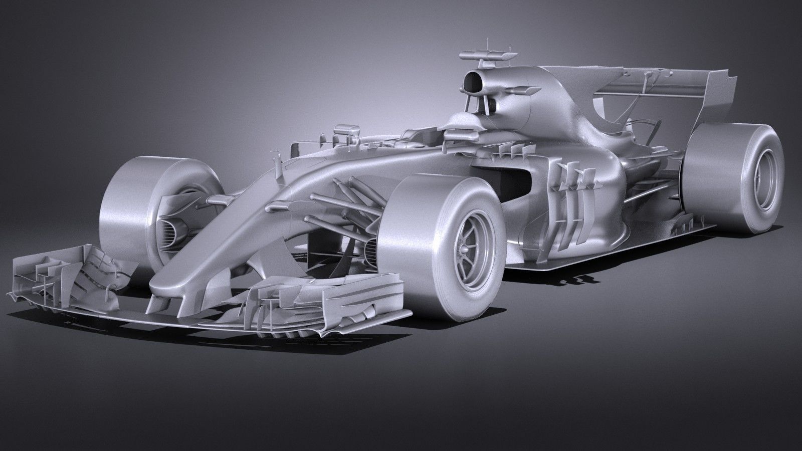 Generic F1 2017 3D model_11