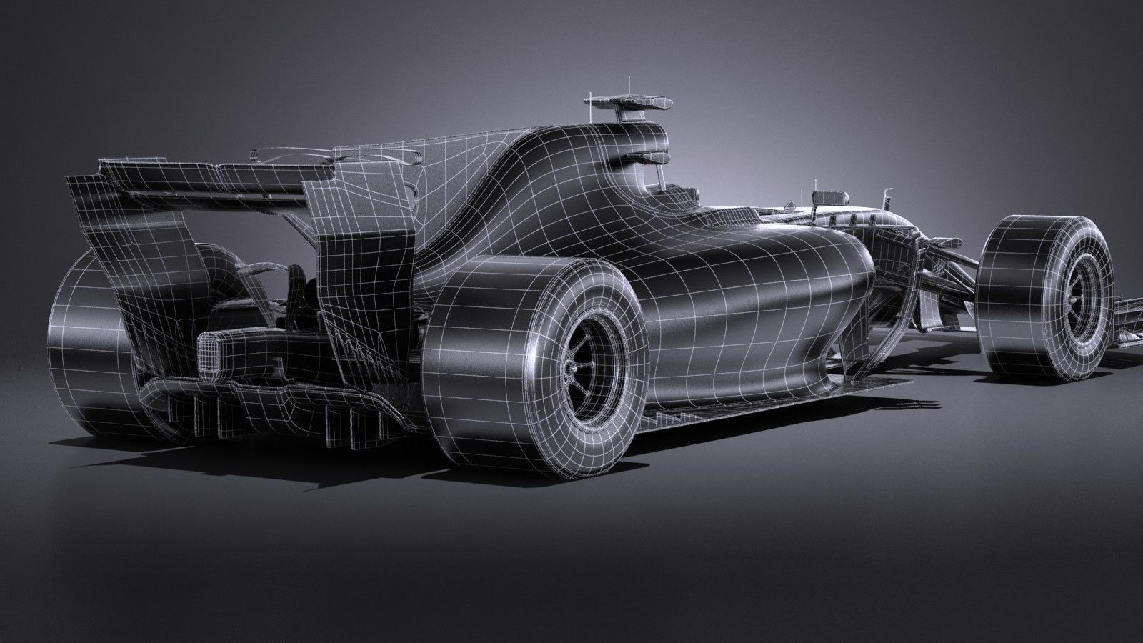 Generic F1 2017 3D model_18