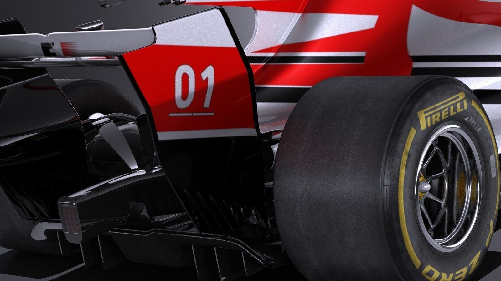 Generic F1 2017 3D model_3