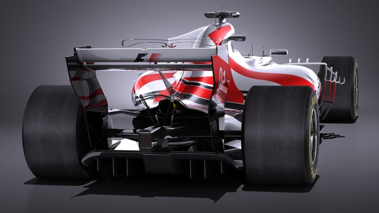 Generic F1 2017 3D model_4