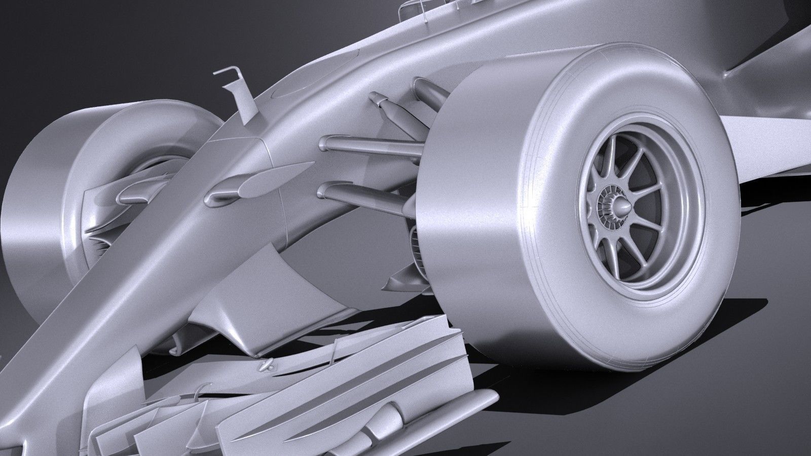 Generic F1 2017 3D model_12