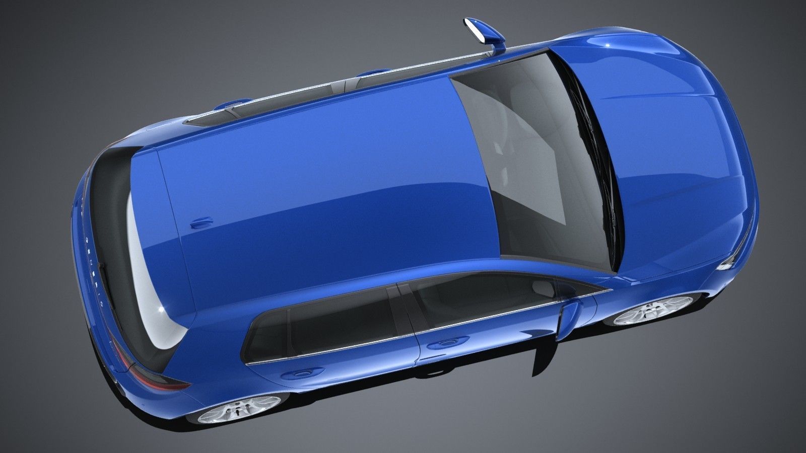 Generic Hatchback 2017 3D model_7