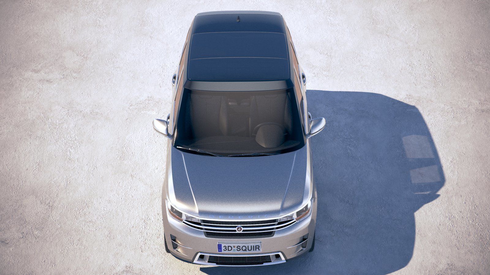 Generic Luxury SUV 2018 3D model_8