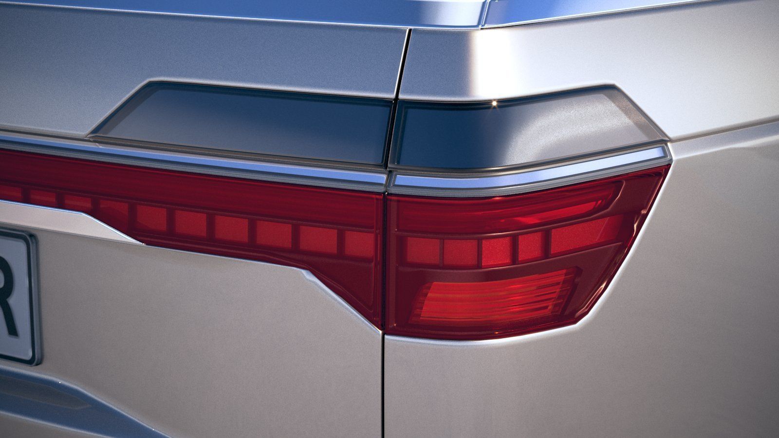 Generic Luxury SUV 2018 3D model_16