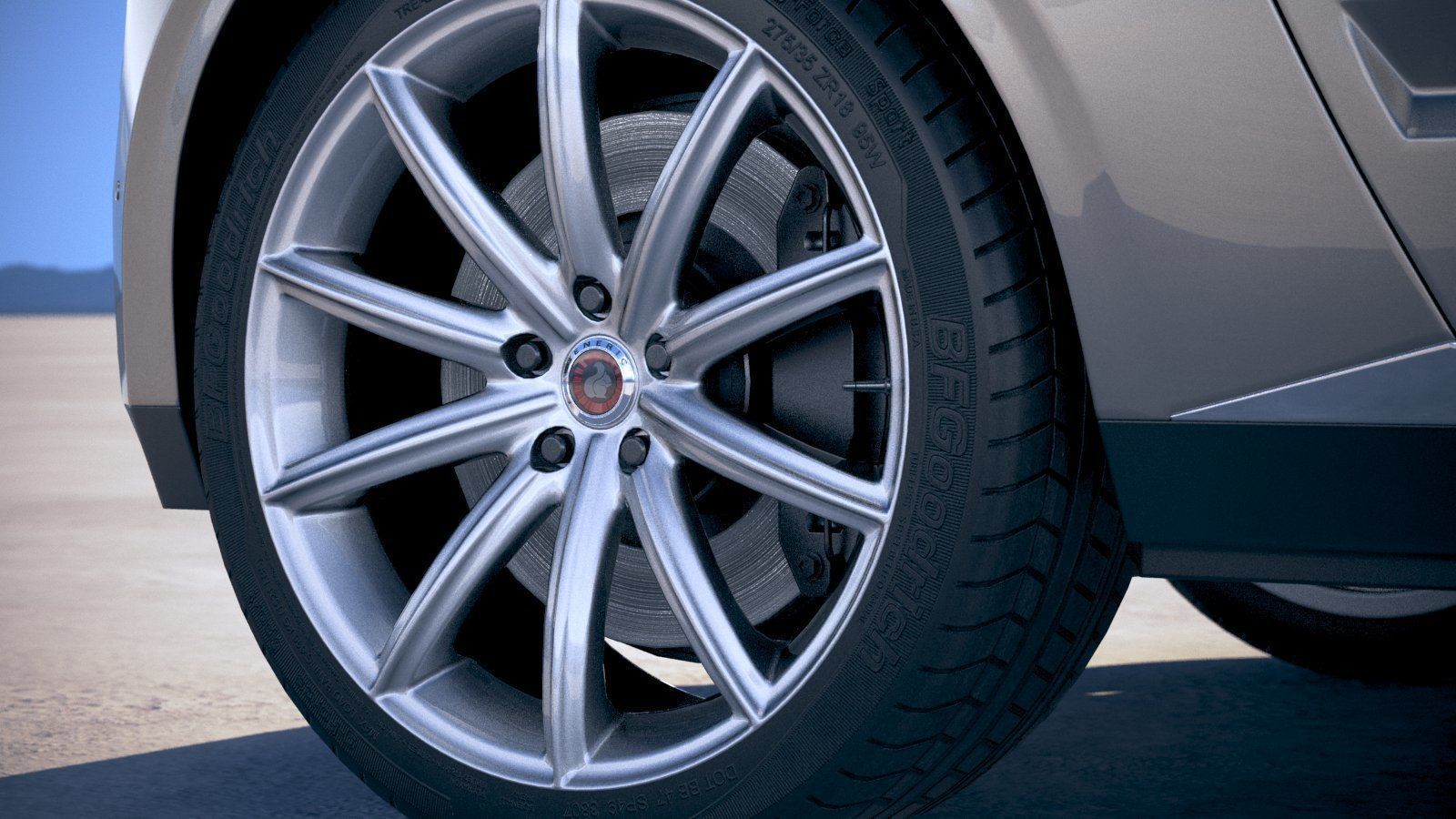 Generic Luxury SUV 2018 3D model_14