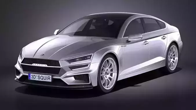 Generic Sedan 2017 v2 studio