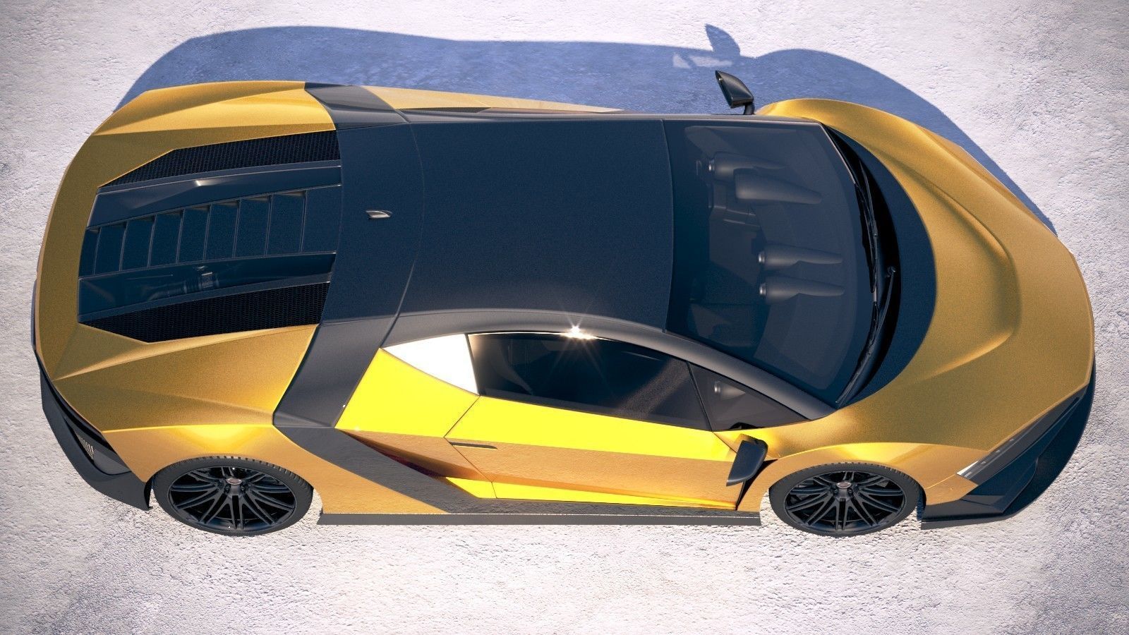 Generic Supercar 5 2018 3D model_7