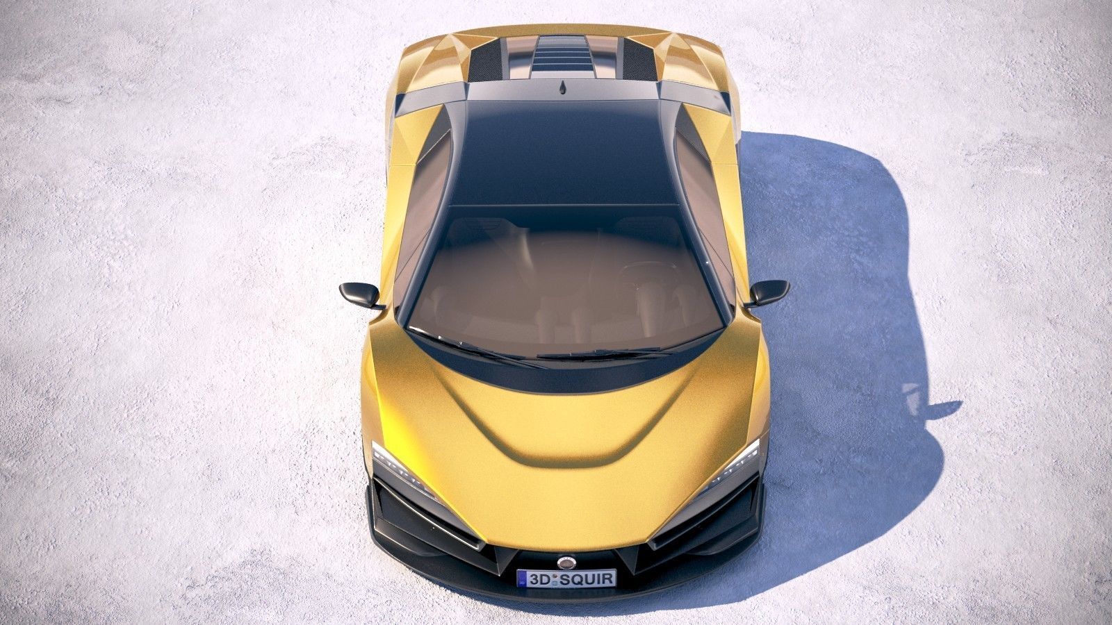 Generic Supercar 5 2018 3D model_8