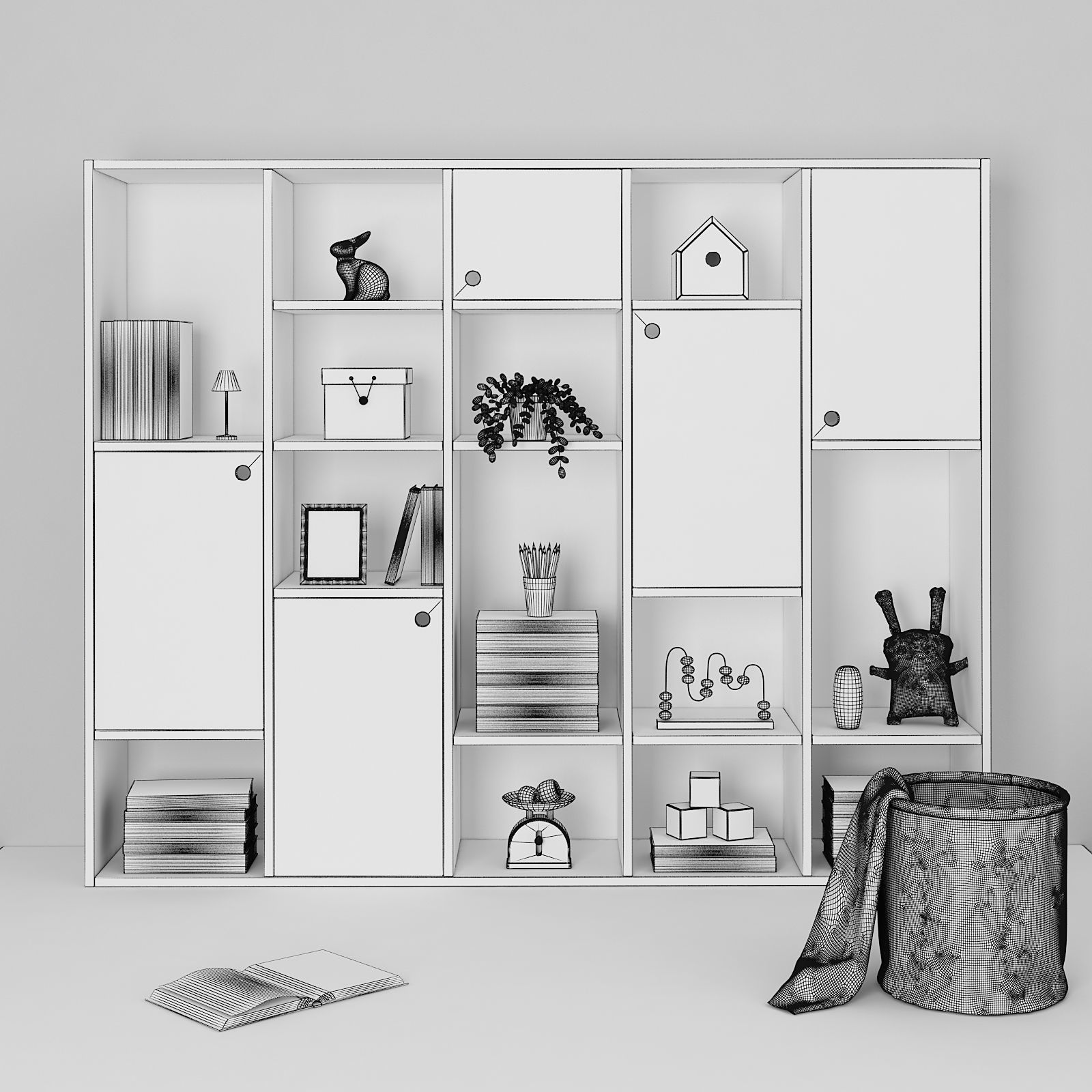 Childrens Furniture 9  3D model_4