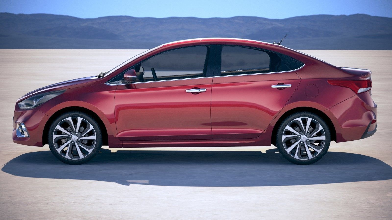 Hyundai Accent 2018 3D model_6