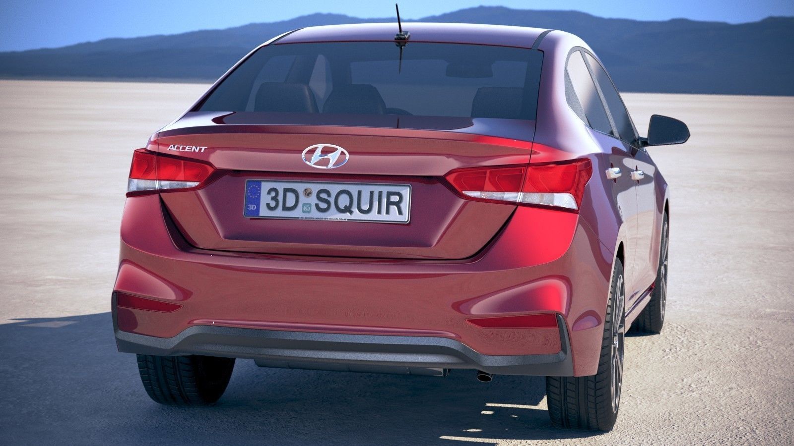 Hyundai Accent 2018 3D model_5