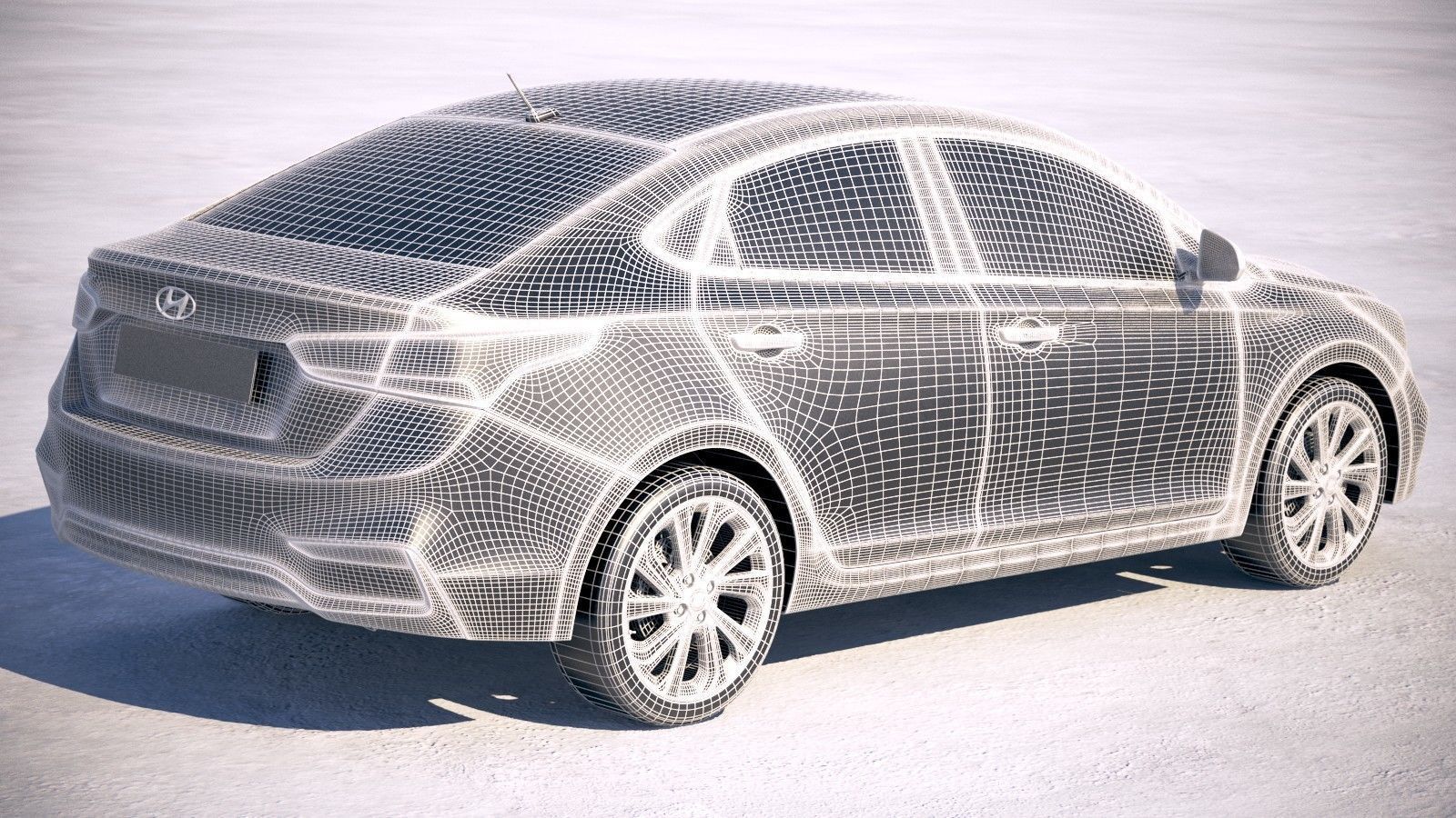 Hyundai Accent 2018 3D model_18