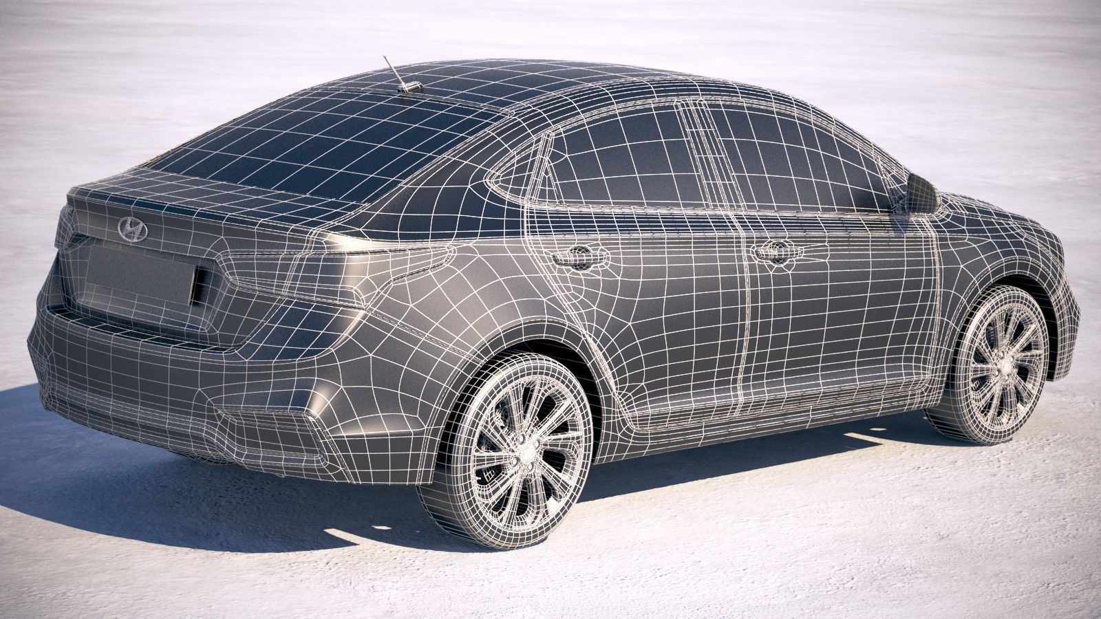 Hyundai Accent 2018 3D model_20