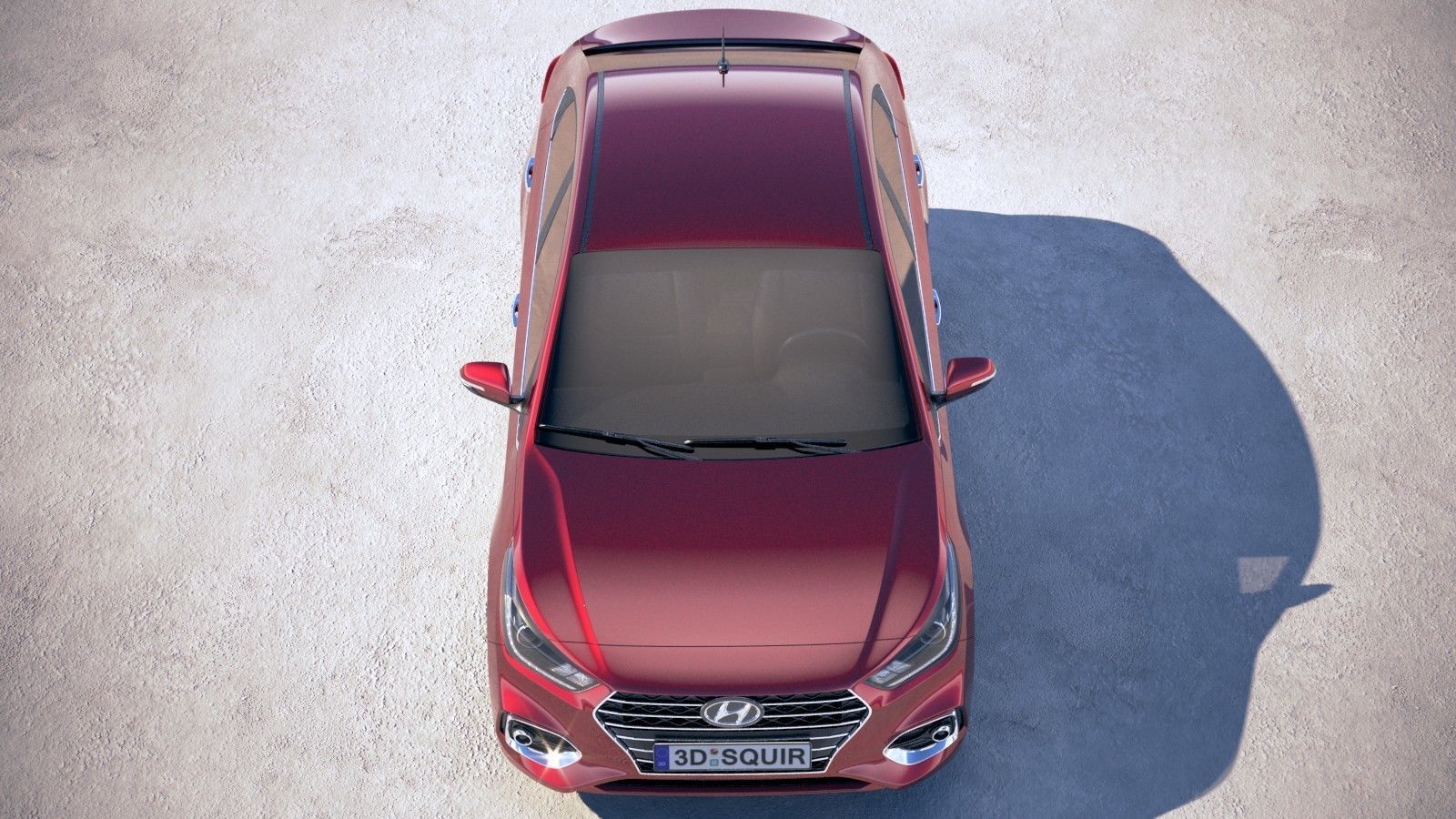 Hyundai Accent 2018 3D model_8