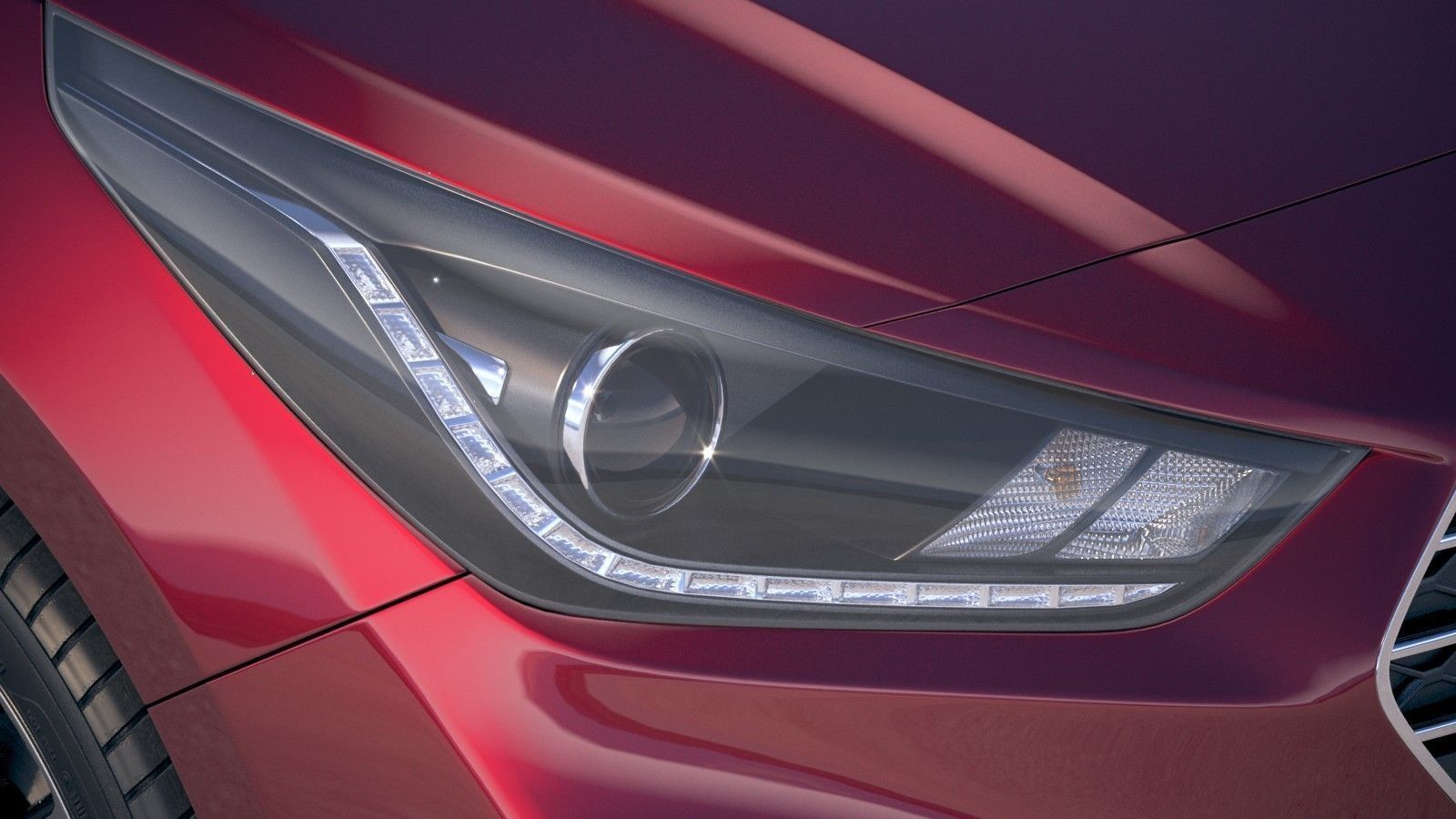 Hyundai Accent 2018 3D model_15