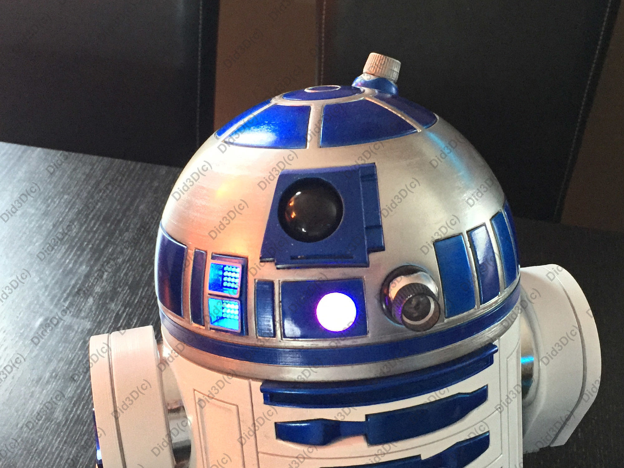 R2D2 HQ  New hope 1-3 Scale  42cm V1-7  3D print model_9
