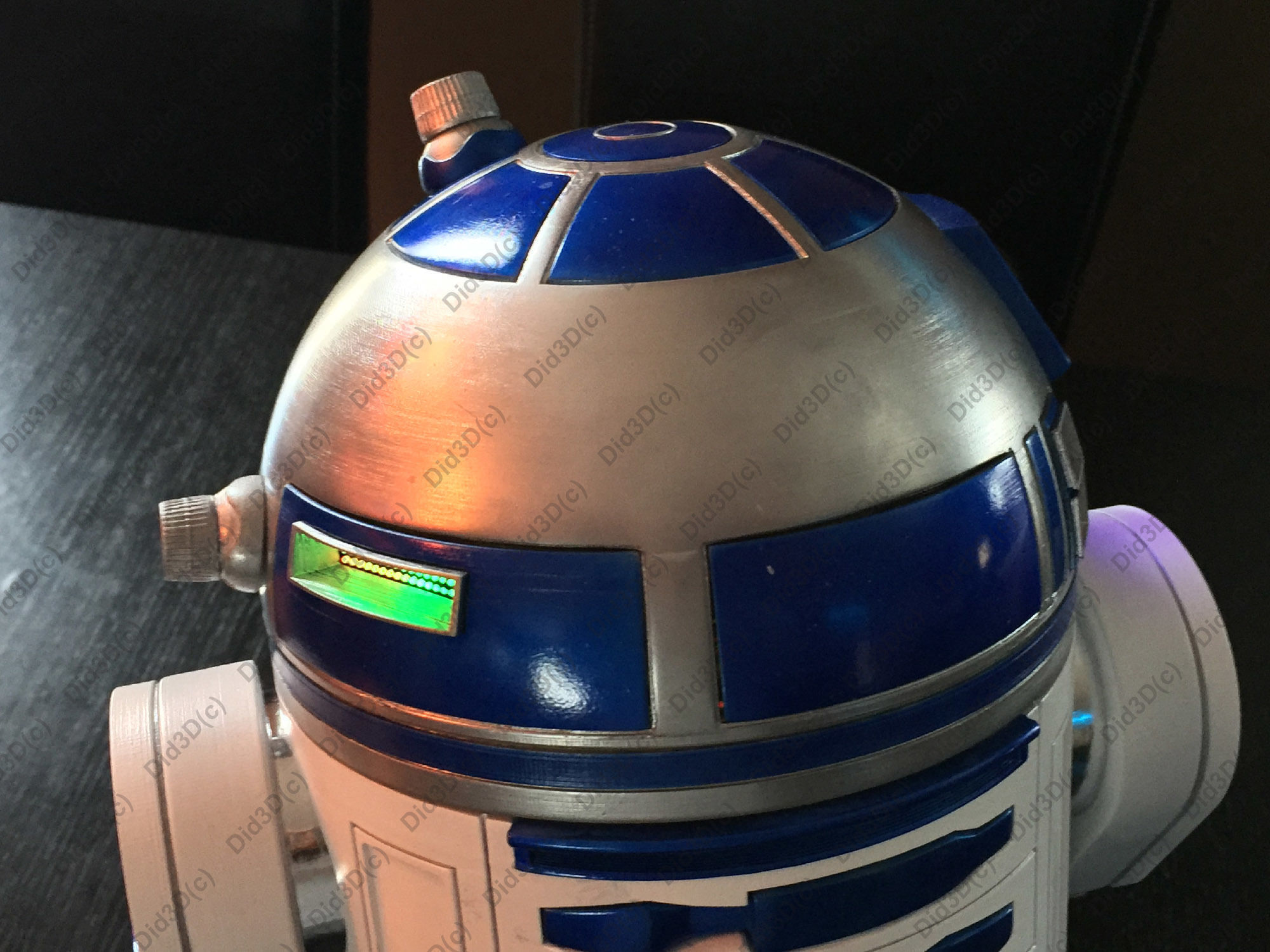 R2D2 HQ  New hope 1-3 Scale  42cm V1-7  3D print model_2