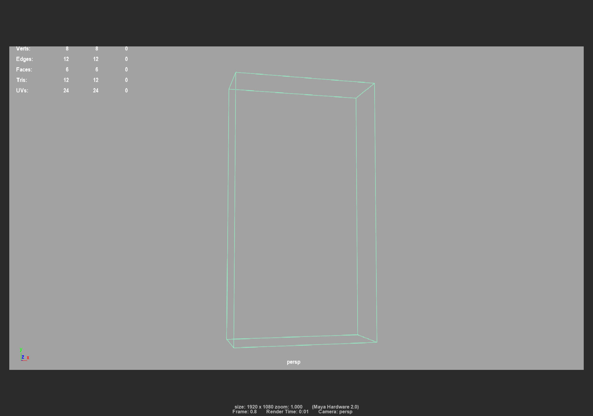 Electrical cabinet 03 Low-poly 3D model_1