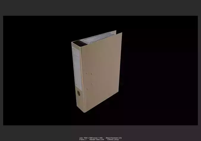 File 02 Low-poly 3D model