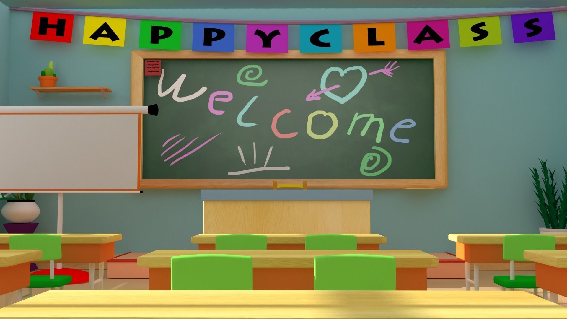 Asset - UE4 - Cartoons - Background - Hight Poly Low-poly 3D model_17