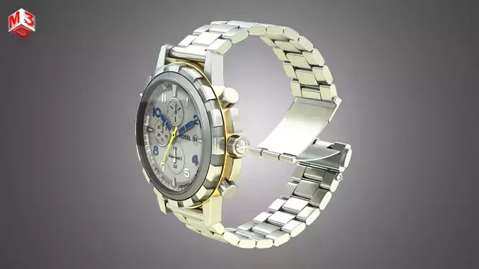 Fossl Watch 3D model