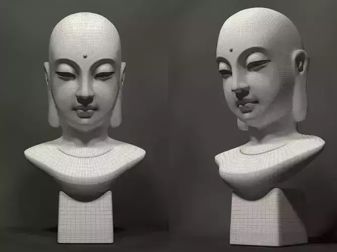 Budddha Face or Buddha Head