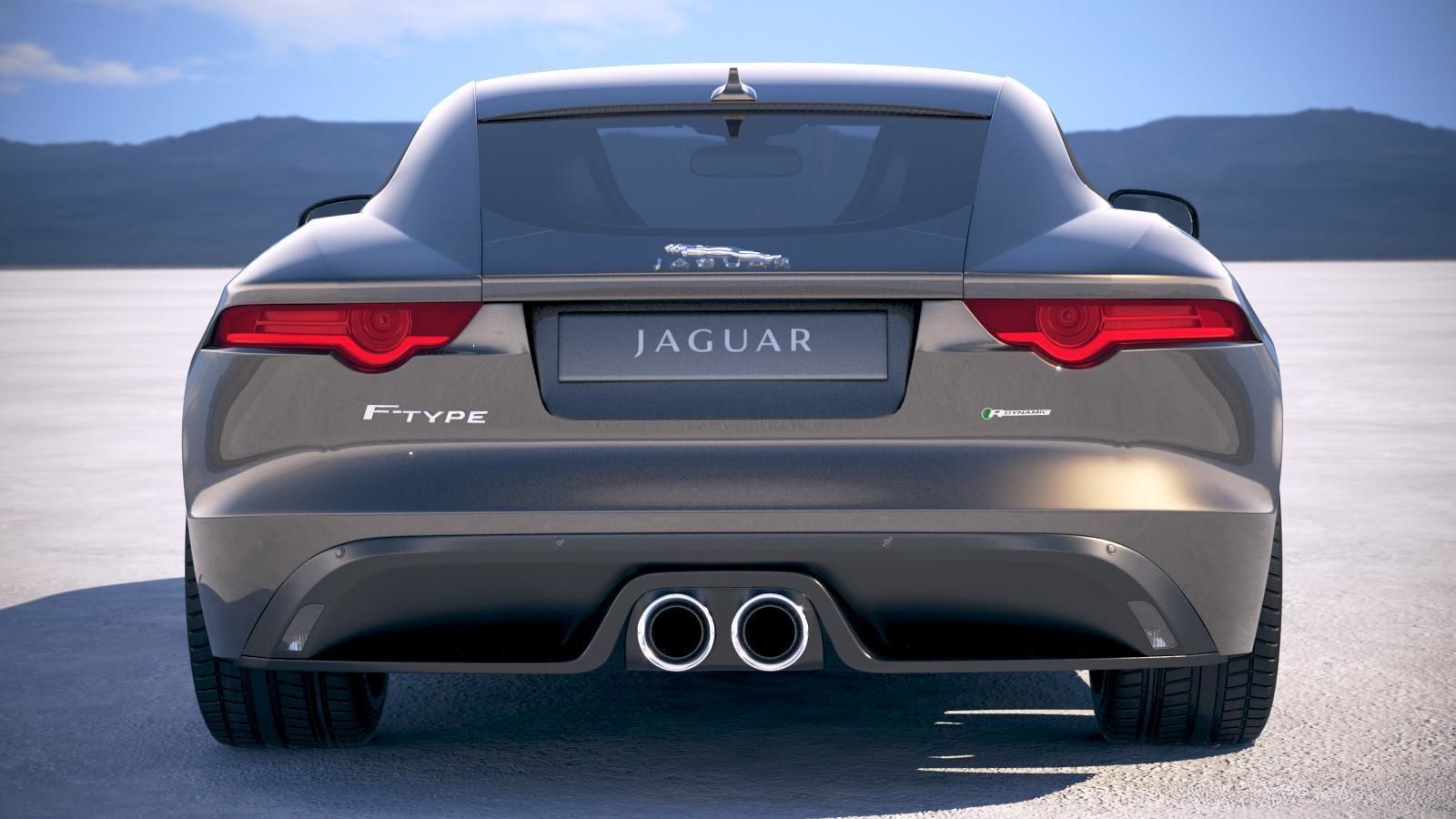 Jaguar F-Type R dynamic Coupe 2018 3D model_10