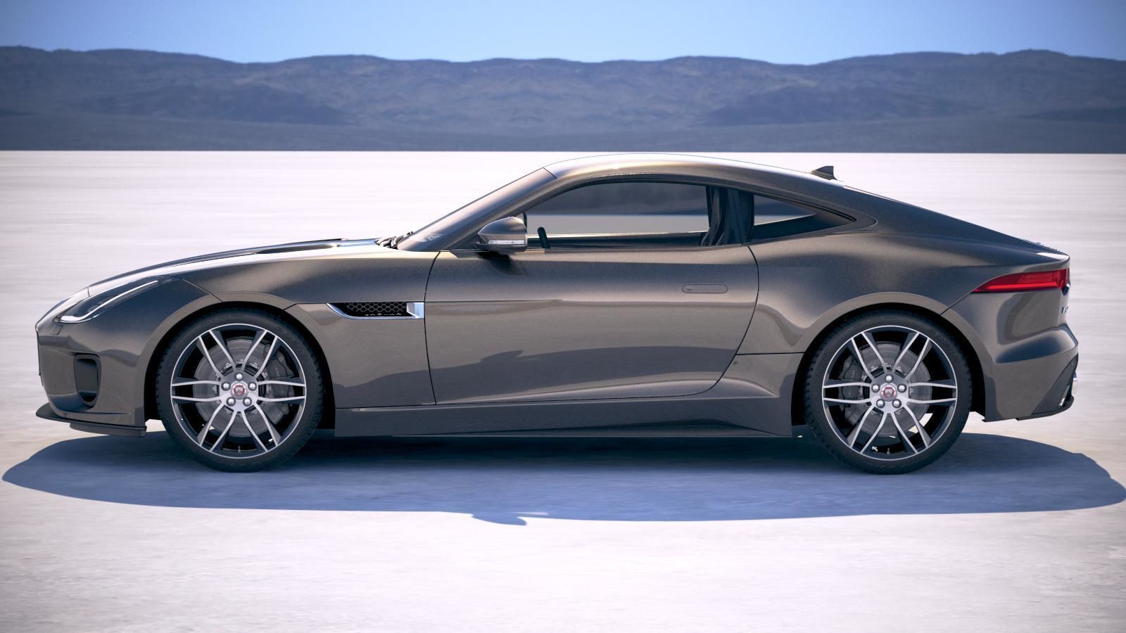 Jaguar F-Type R dynamic Coupe 2018 3D model_6