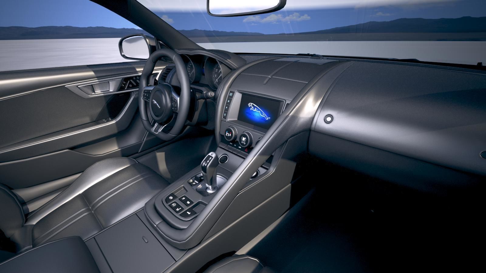 Jaguar F-Type R dynamic Coupe 2018 3D model_19