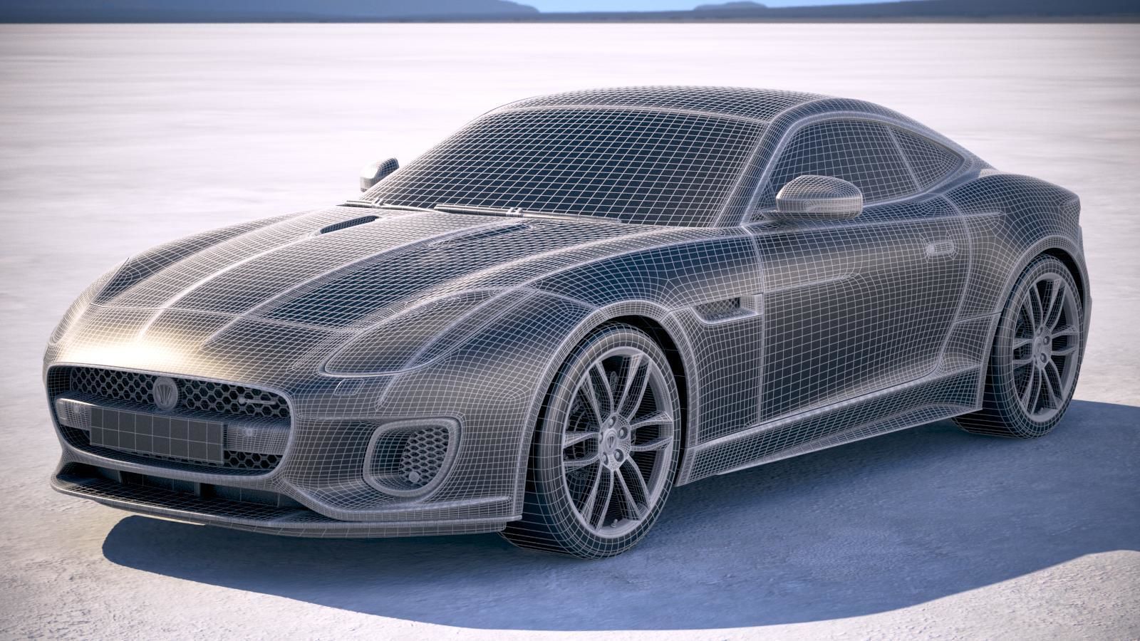 Jaguar F-Type R dynamic Coupe 2018 3D model_20