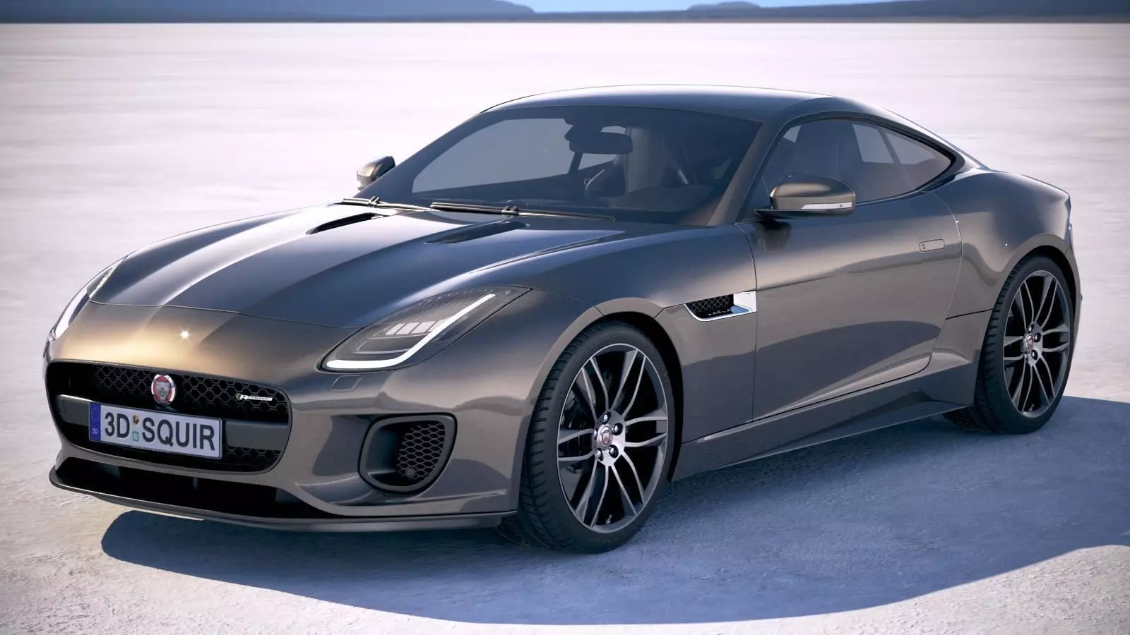 Jaguar F-Type R dynamic Coupe 2018 3D model_0