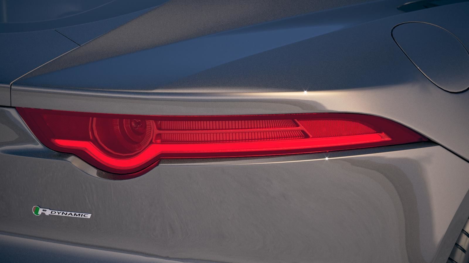 Jaguar F-Type R dynamic Coupe 2018 3D model_16