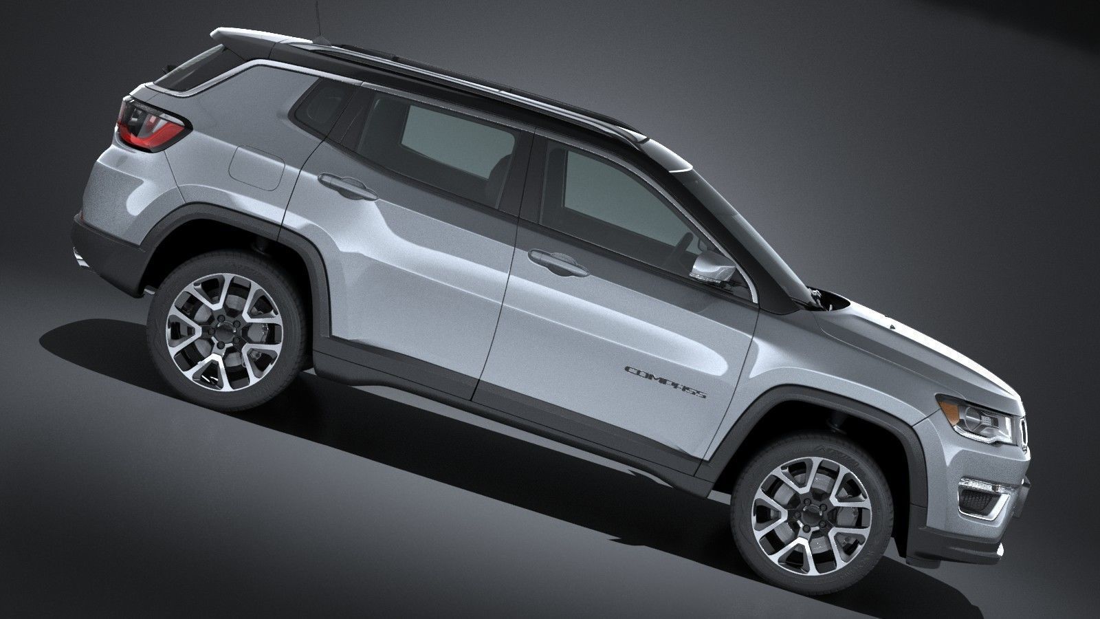 Jeep Compass Limited 2017 3D model_6