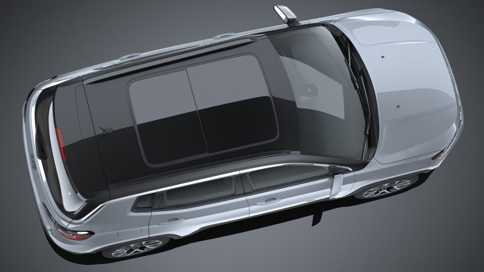 Jeep Compass Limited 2017 3D model_7