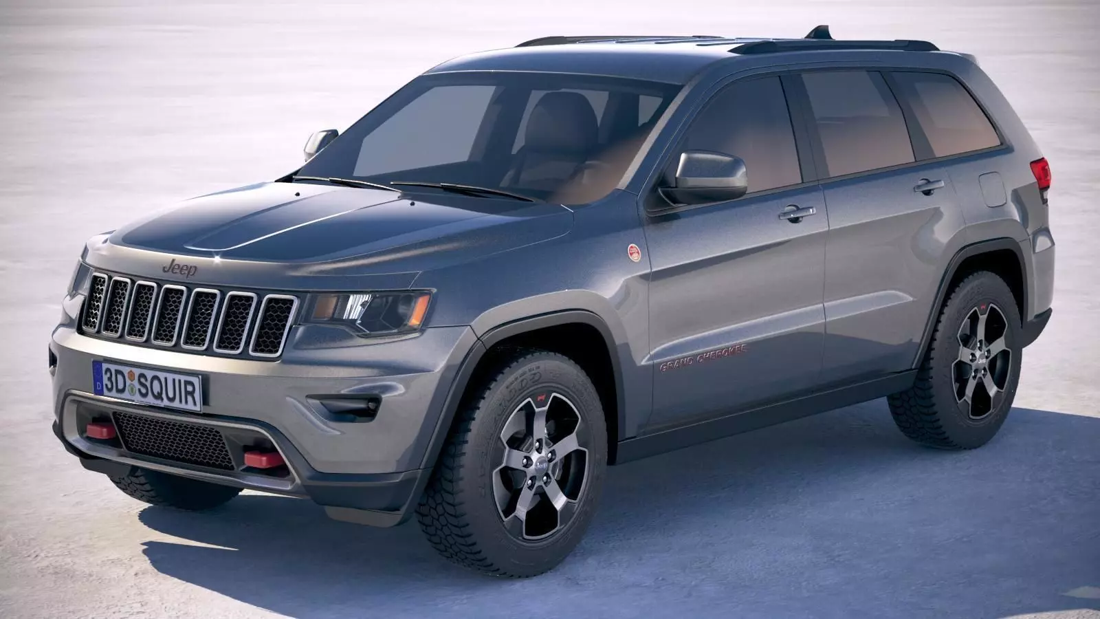 Jeep Grand Cherokee Trailhawk 2018 3D model