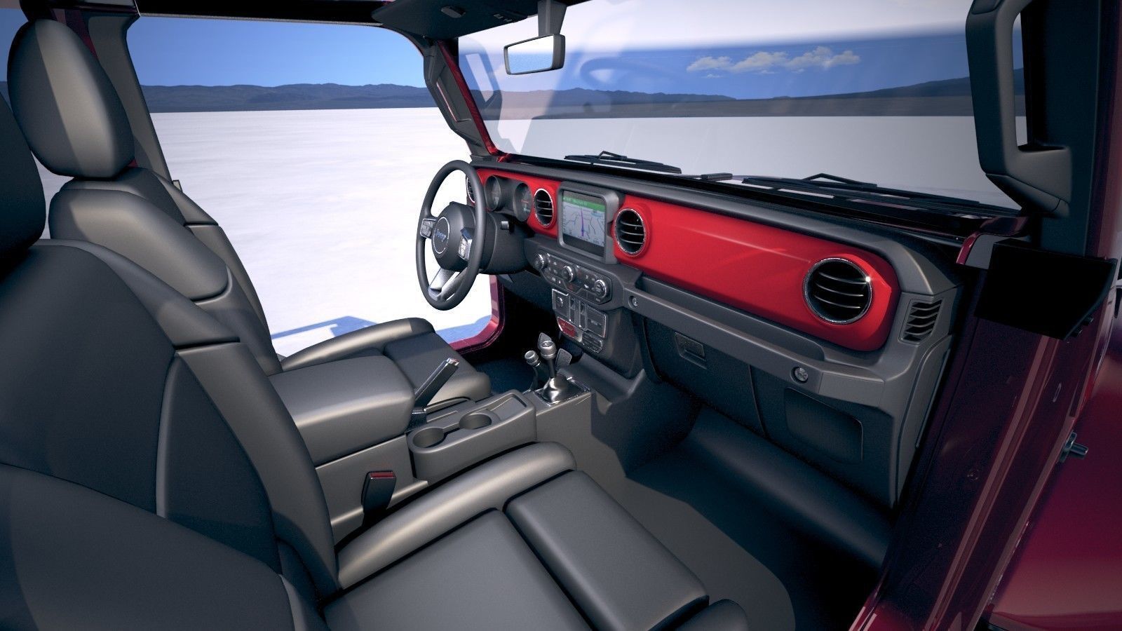 Jeep Wrangler Rubicon 2018 3D model_18