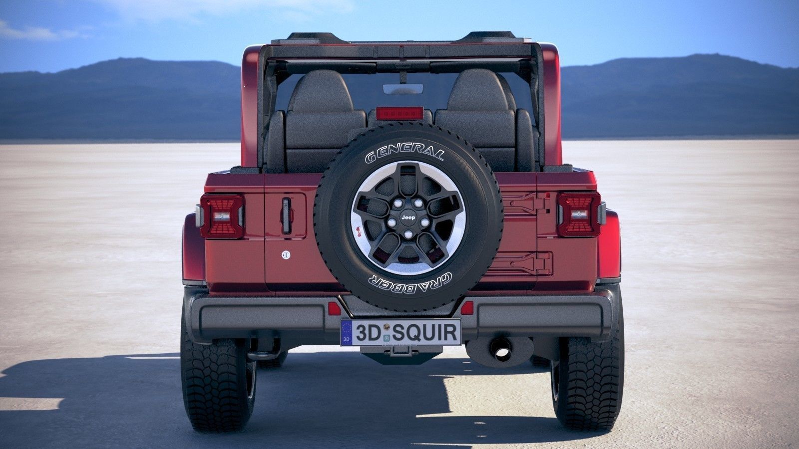Jeep Wrangler Rubicon 2018 3D model_10