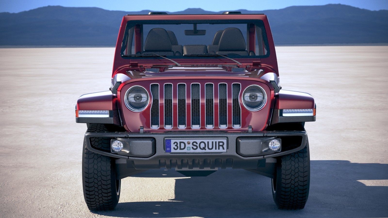 Jeep Wrangler Rubicon 2018 3D model_9