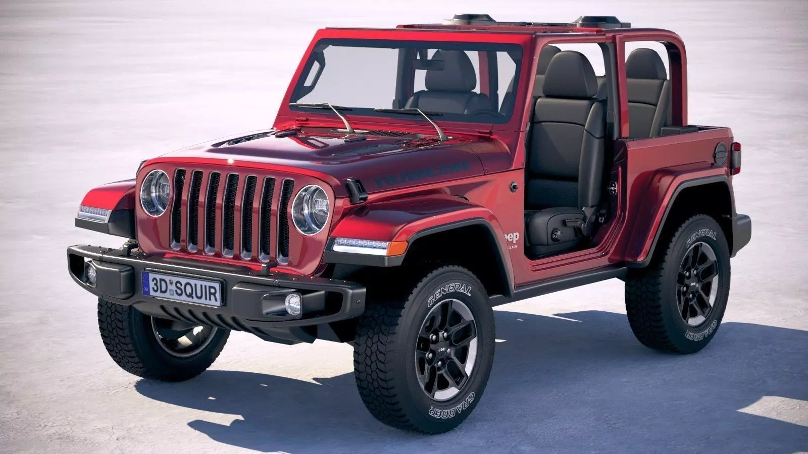 Jeep Wrangler Rubicon 2018 3D model_0