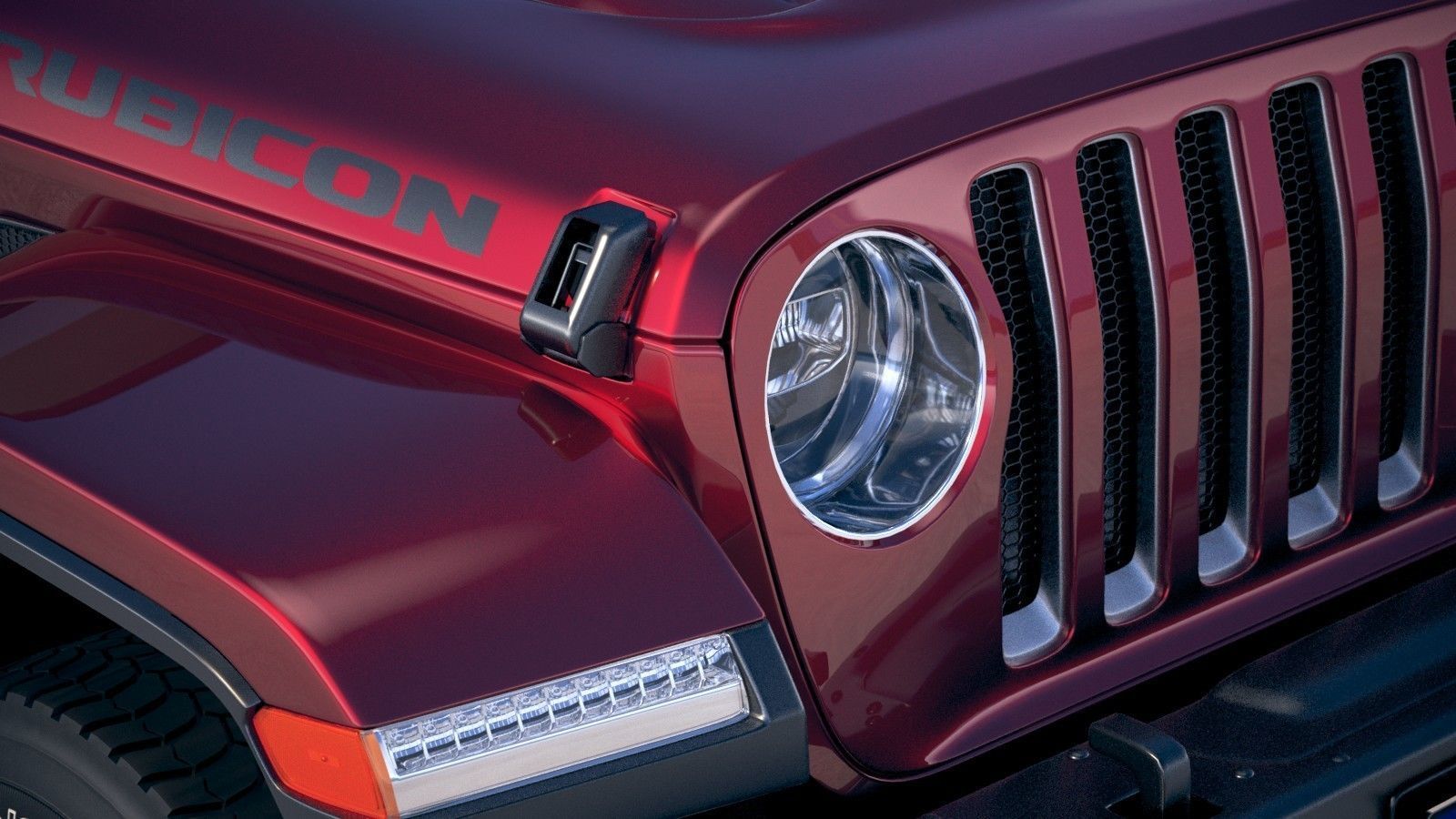 Jeep Wrangler Rubicon 2018 3D model_15