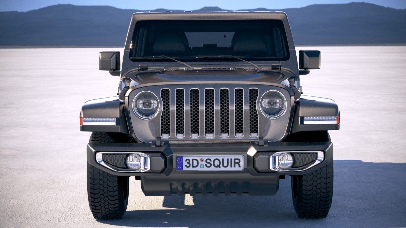 Jeep Wrangler Unlimited Sahara 2018 3D model_9